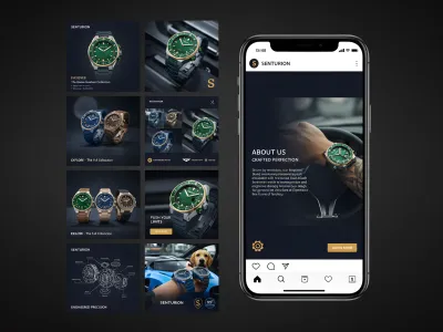 be your professional social media manager and content creator for brand growth