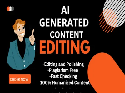 Edit & Humanize AI Generated Text, Article & Content to Sound 100% Natural