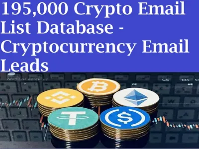 Give You 195,000 Crypto Email List Database - Cryptocurrency Email Leads