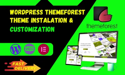 install envato themeforest wordpress theme,import demo content,full theme customization