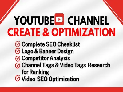  be your certified youtube channel manager and video SEO expert