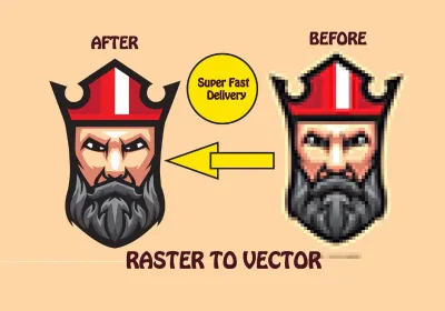 manual vector tracing, logo design, and vectorization