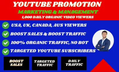 do organic youtube video or channel promotion for monetization