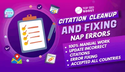 Citations Audit, Cleanup & Fixing NAP Errors