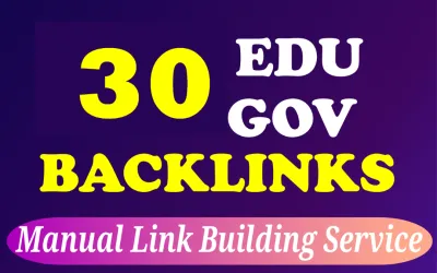 Manually Create 30 High Quality EDU Backlinks for Powerful SEO