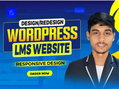 I will create wordpress lms website learndash lms website using tutor lms pro