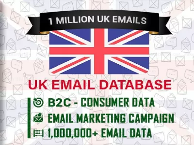 Provide You 1 Million UK Consumer (B2C) Leads Database Within 1 Hour
