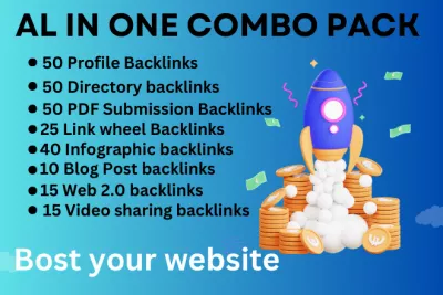 I will do 255 SEO backlinks for your websites