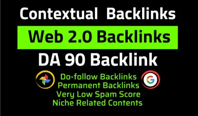 150+ Web 2.0 backlinks with article link building services