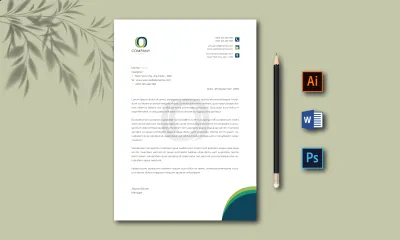  design letterhead in editable word format within 5 hours