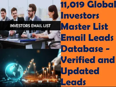 Give You 11,019 Global Investors Master List Email Leads Database