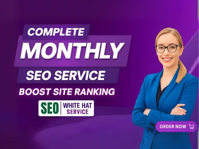 I will deliver premium monthly SEO service with authority backlinks