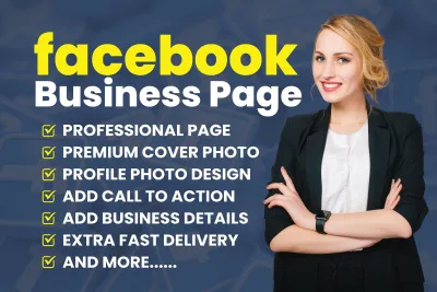 create and set up social media facebook business accounts and pages