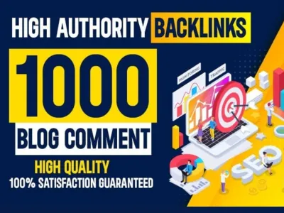 1000 High Quality Blog Comments Backlinks from High Authority Websites