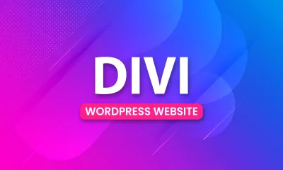 build divi wordpress website design using divi theme