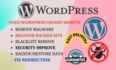 fix wordpress malware remove or virus remove with wordpress security 