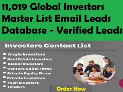 Give You 11,019 Global Investors Master List Email Leads Database