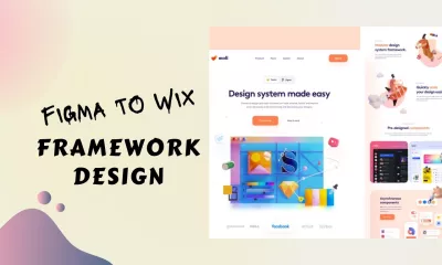 do design wix website and copy figma to wix transfer website