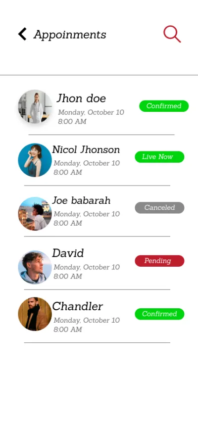  Doctor Appointment Mobile App – Project Specification Document