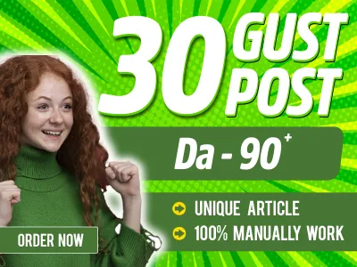 publish high DR 30 guest posts for powerful SEO backlinks