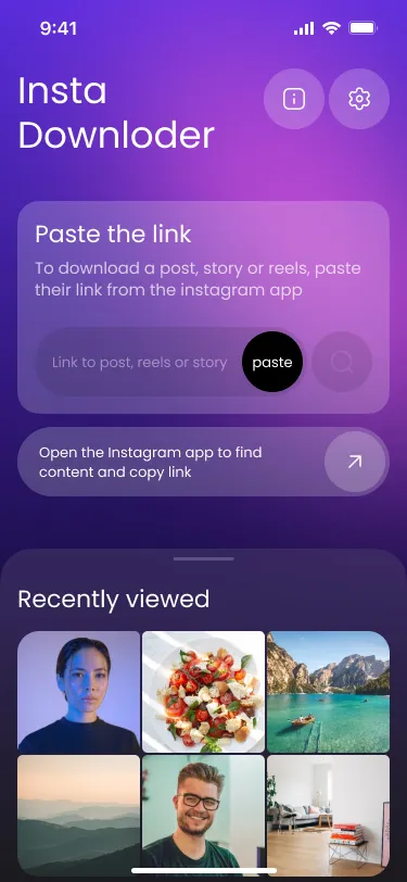 Insta Downloader App