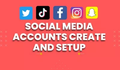 Perfect create and set up all social media accounts