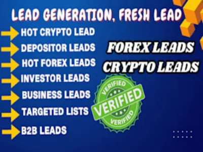 Give You 7 Million Active and Verified Forex Depositor Email Leads