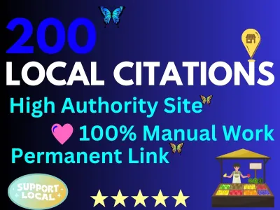 Submit Your Business to 200 Live Local Directories with NAP Consistency