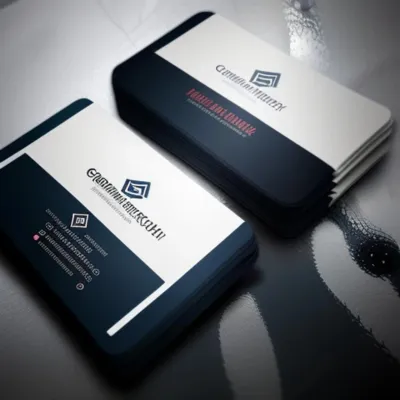 Do unique business card design 