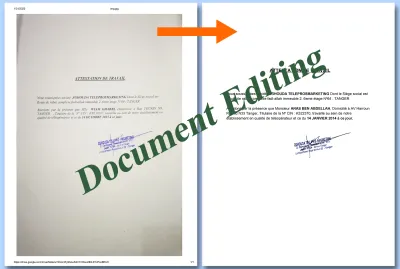 Edit pdf, images, or any document quickly