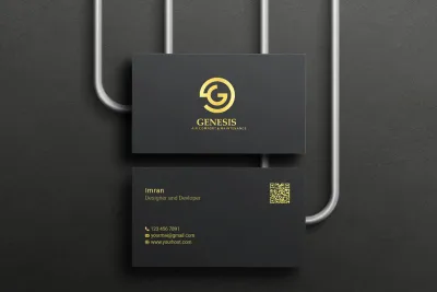 I will design unique luxury business cards and credit card