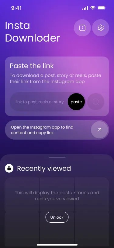 Insta Downloader App