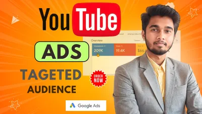 do organic YouTube video ads, commercial ads using Google ads