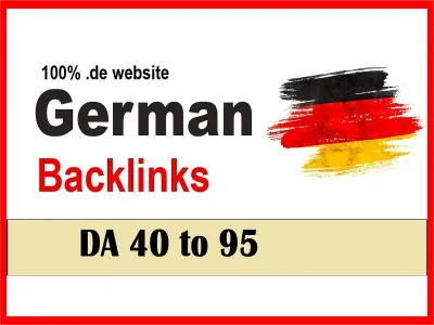 do 50 Germany high da backlink from authority German de site link building