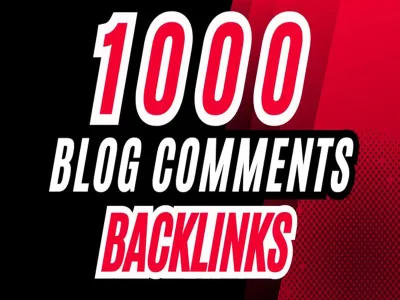 do 1000 dofollow blog comment backlinks high quality da pa