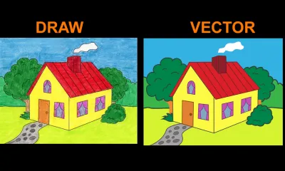 convert low image to vector tracing high quality