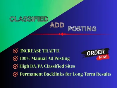 100 Classified Add Posting SEO Backlinks to rank Your Website 
