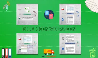 convert pdf file to word and retype scanned document