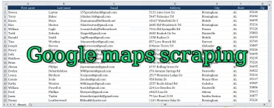 I will scrape google map data for lead generation, b2b data extraction