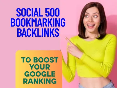 Top 500 High Quality Dofollow Bookmarking Backlinks to improve your google ranking