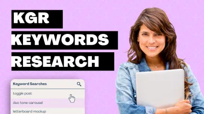 boost your website's SEO with KGR keywords and ranking strategis