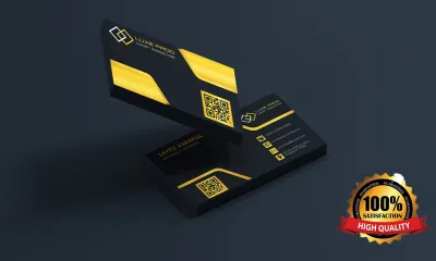 do professional minimalist luxury business card design