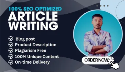 Write 2000 Words SEO Articles and Blog Posts For Your Niche