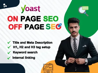 do your on page and off page SEO for top ranking