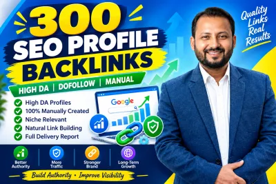 SEO Profile Backlinks Service with Index Support