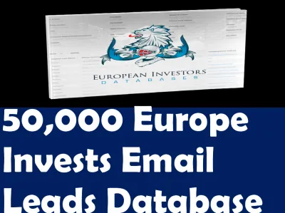 Send You 50,000 Europe Invests Email Leads Database