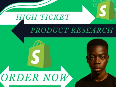 Do high ticket shopify product shopify winning product dropshipping  research product upload  