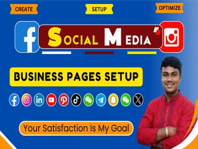 do Facebook business page design, setup, and social media optimization