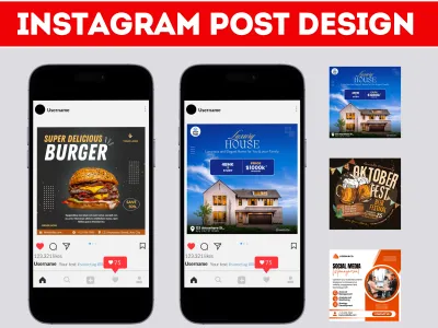 design Instagram posts and stories professionally