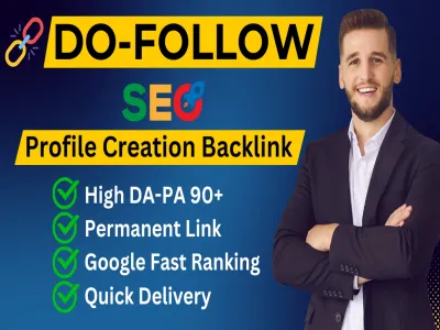 Provide High-Authority DoFollow Profile Backlinks for SEO